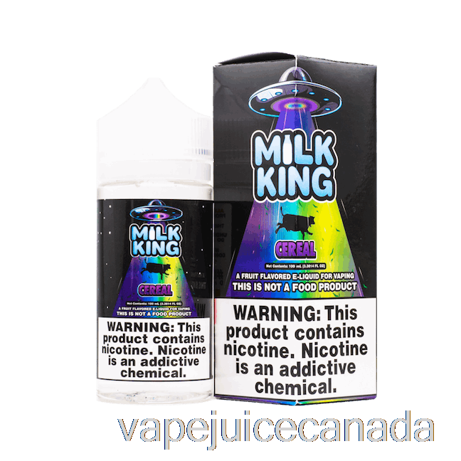 Vape Disposable Canada Cereal - Milk King - 100mL 0mg